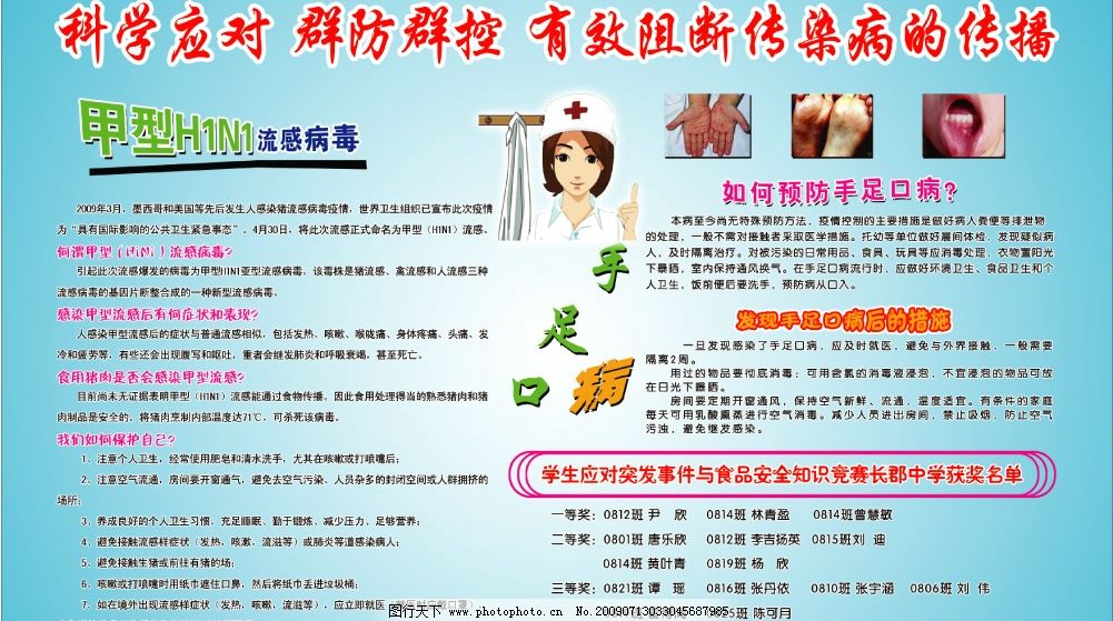 如何预防流感图片,手足口 手足口照片 背景图 源文件库-图行天下图库