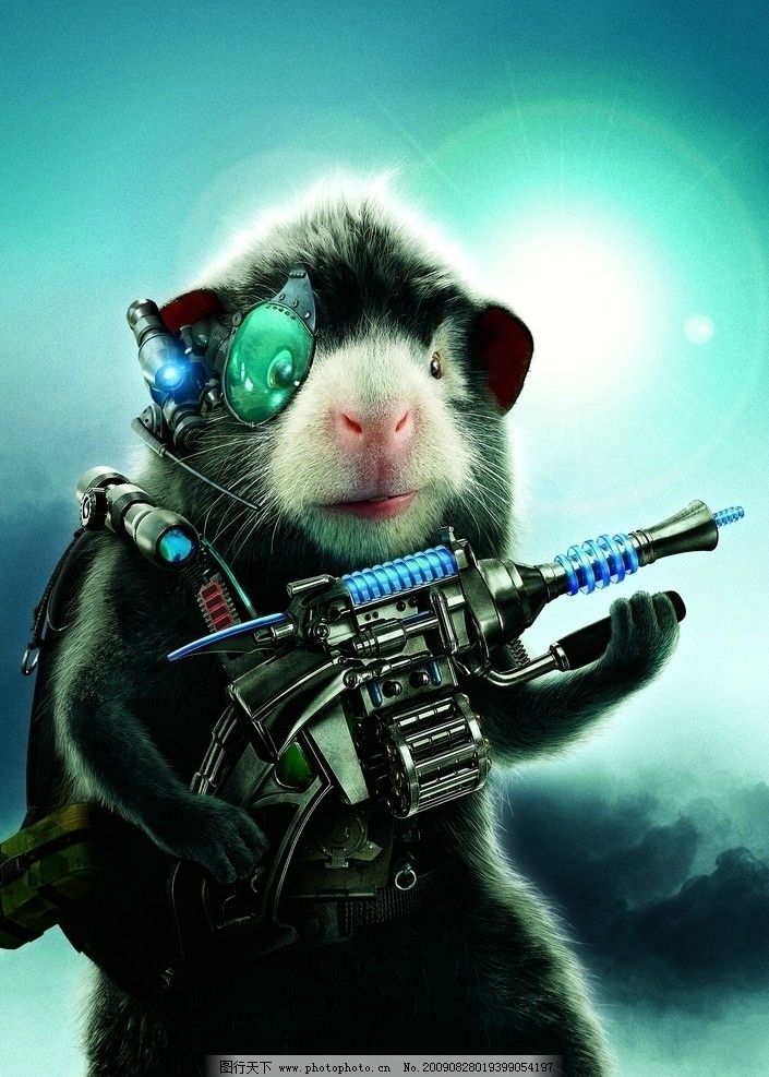 电影海报 豚鼠特工队