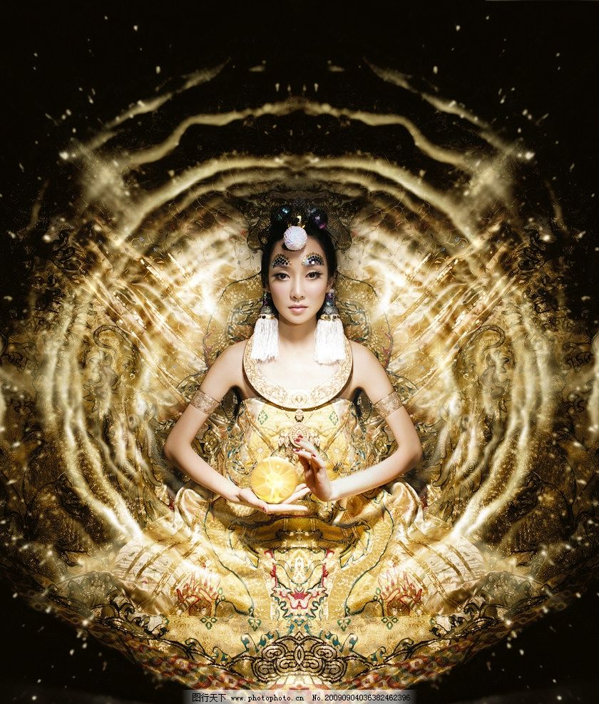 萨顶顶 万物生图片,原始 灵魂 世界音乐 梵文 个