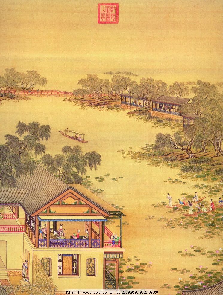 古画 古代 国画 山水画 古代建筑 国画风景 人物 中国古代 古图 绘画