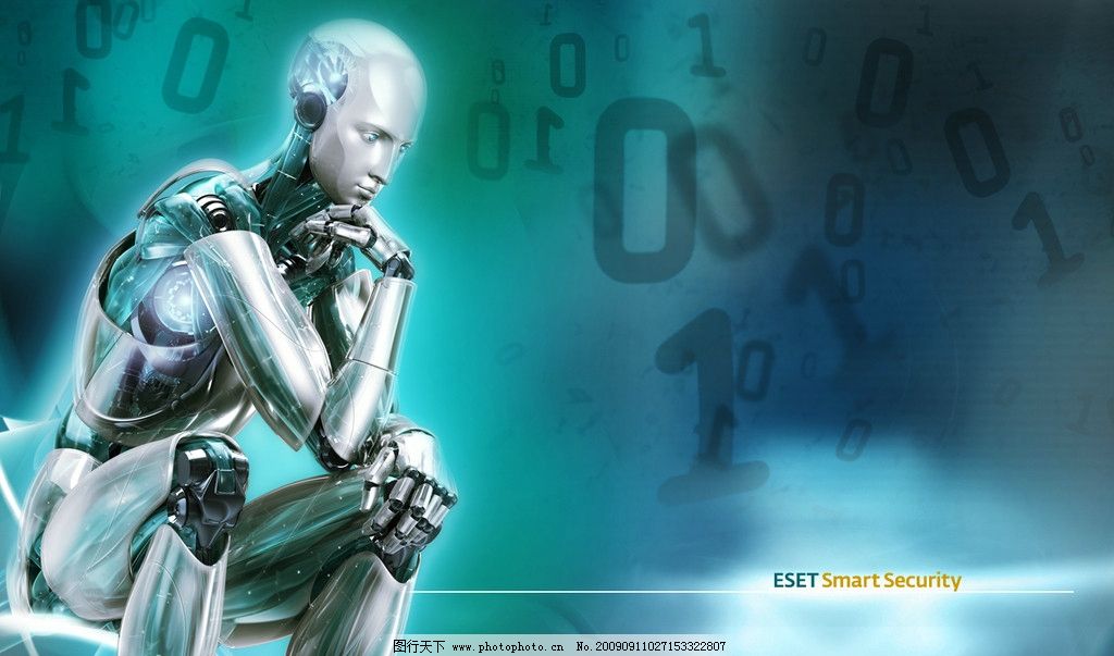 NOD32宽屏壁纸图片_现代科技_金融科技-图行天下素材网